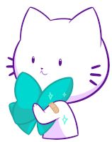 Bubble Kittea Shourimajo Sticker