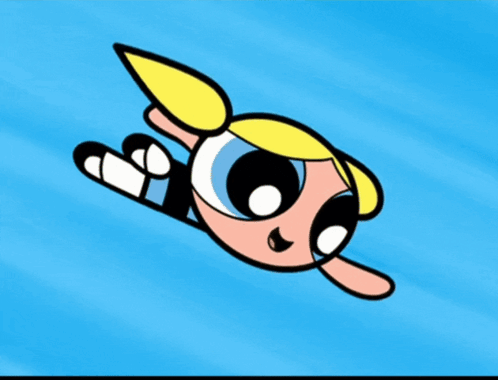 Bubbles Fly GIF