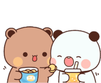 Bubu Dudu Eat Sticker