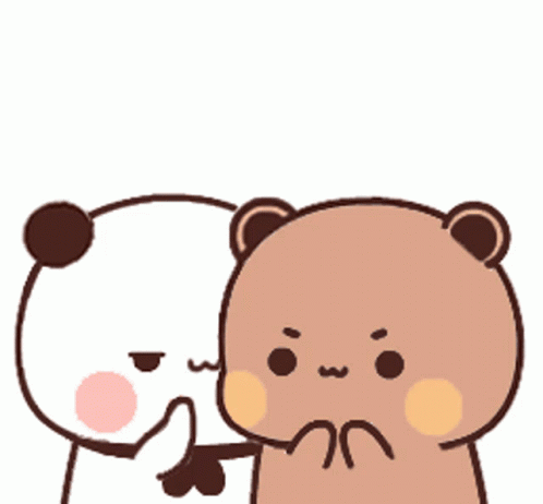 Bubu Dudu Whisper Bubu Dudu Gossip GIF