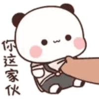 Bubu Funny Funny Bubu Sticker