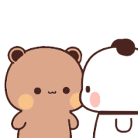 Bubu Kiss Dudu I Kiss You Sticker