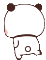 Bubu Running Gif Sticker