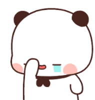 Bubududu Panda Sticker