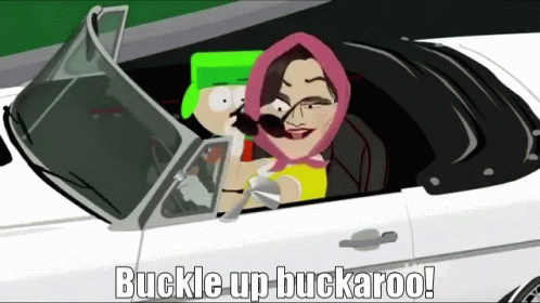 Buckle Up Buckaroo Caitlyn Jenner GIF. This 498 x 280 animated GIF is part of our south park caitlyn jenner collection. Created by seanthesavage. View the…