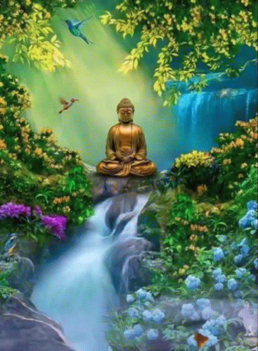 Buddha Meditation GIF