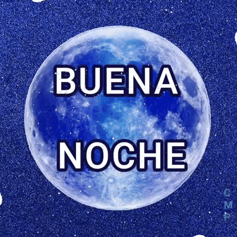 Buena Noche Buenas Noches Luna Estrellas Cmpbycosart GIF