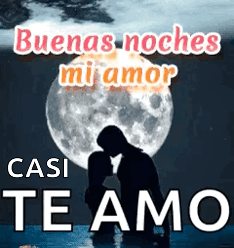 Buenas Noches Mi Amor Kiss GIF. This 470 x 498 animated GIF is part of our frases de amor collection. Related themes include buenas noches mi amor, couple…