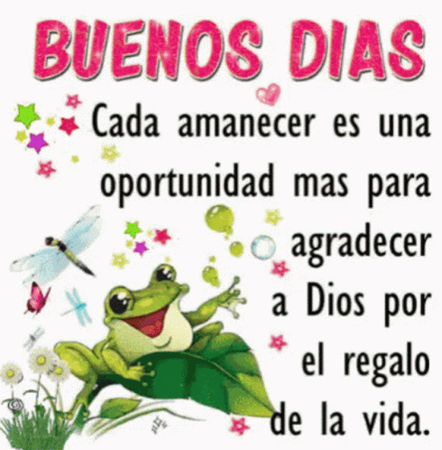 Buenos Días Me Good Morning GIF