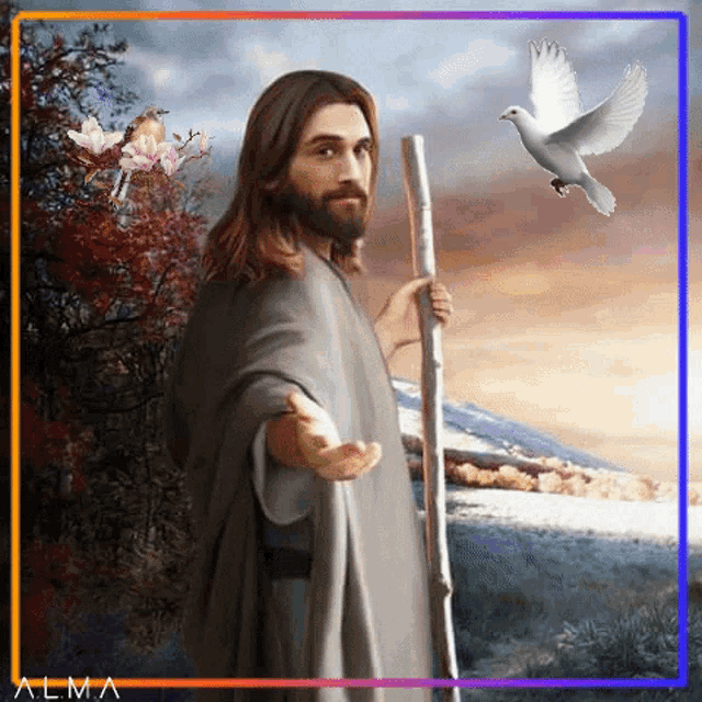 Buenos Dias Jesus Christ GIF