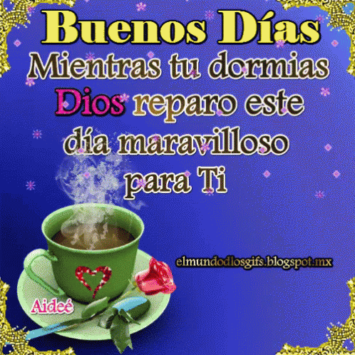 Buenos Dias Maravilloso Dia GIF