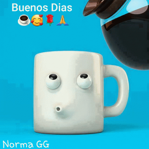 Buenos Dias Pouring GIF