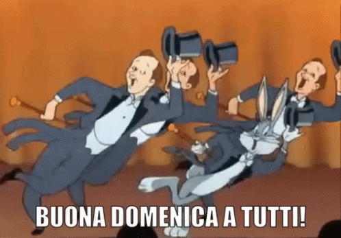 Bugs Bunny Buona Domenica A Tutti Felice Domenica Finalmente è Domenica GIF