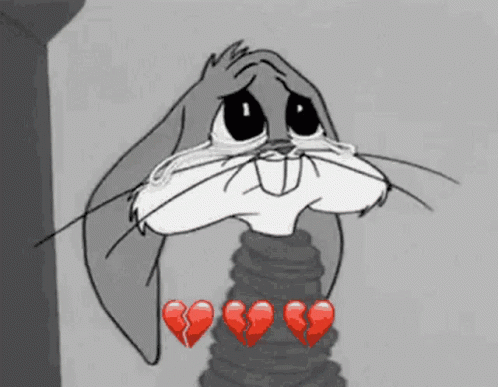 Bugs Bunny Crying GIF
