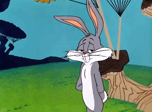 Bugs Bunny Pointing Finger GIF
