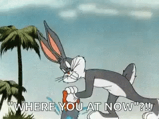 Bugs Bunny Sawing GIF