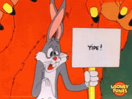 Bugs Bunny Yipe GIF