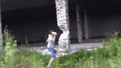 Building Collapse GIF