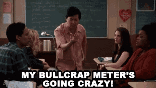 Bull Bullcrapmeter GIF