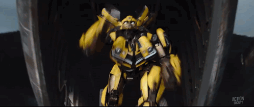Bumblebee Transformers GIF. This 498 x 210 animated GIF is part of our hahaha no transformers collection. Related themes include transformers. Created by…