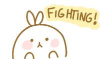 Bunny Good Luck Sticker