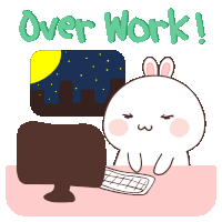 Bunny Rabbit Sticker