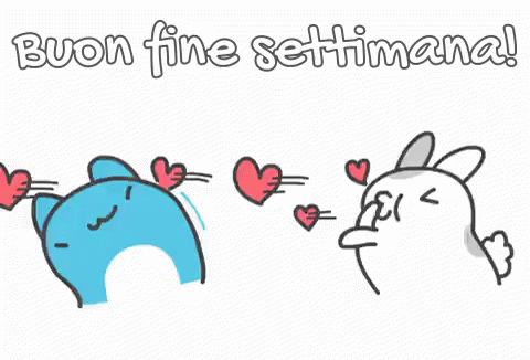 Buon Fine Settimana Fine Settimana Venerdì Sabato Domenica Buon Week-end Felice Week-end GIF. This 480 x 326 animated GIF is part of our immagini buon…