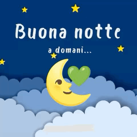 Buona Notte Buonanotte E Sogni D'Oro GIF