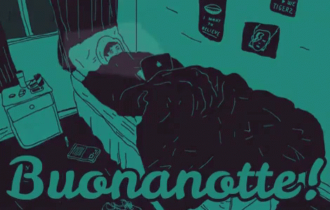 Buonanotte Buona Notte Sogni D’oro Dormi Bene A Domani Dormire Dormo Dormendo GIF