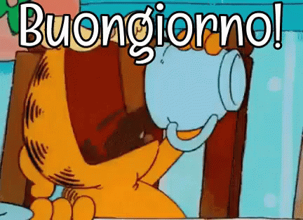 Buongiorno Con Il Caffè Buona Giornata A Tutti Buon Giorno Svegliarsi Buondì Felice Giorno GIF