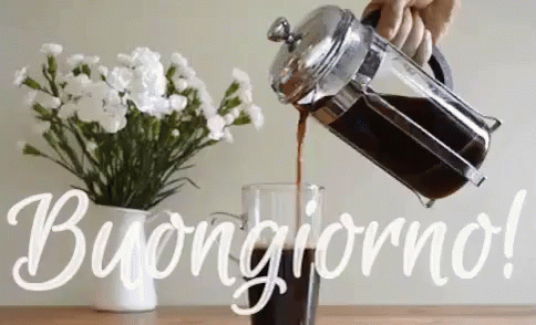Buongiorno Con Il Caffè Buona Giornata A Tutti Buon Giorno Svegliarsi Buondì Felice Giorno GIF