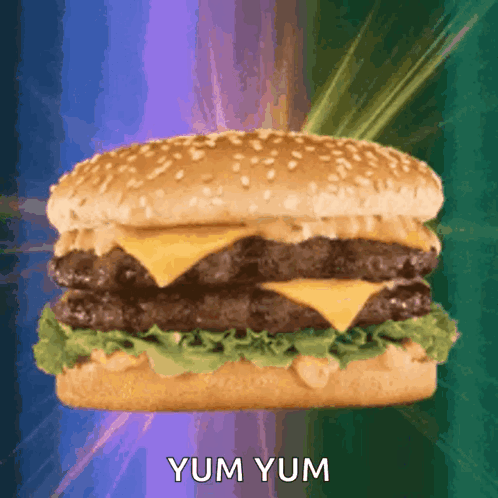 Burger Yum GIF