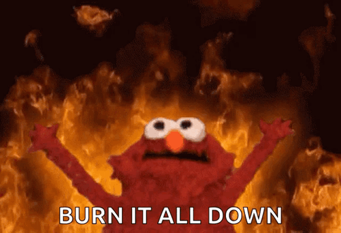 Burn It Down All GIF