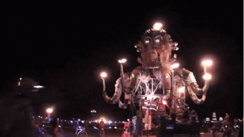 Burningman GIF