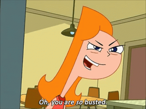 Busted Phineas And Ferb GIF