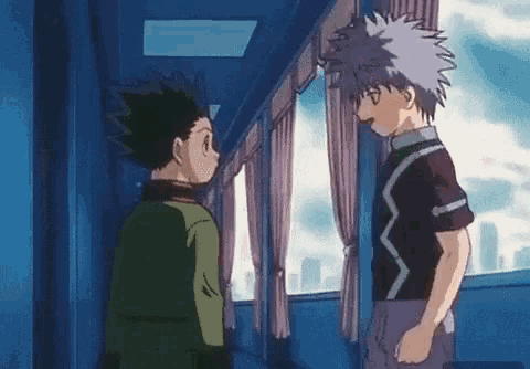 Butt Slap Hunter X Hunter GIF
