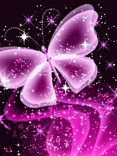 Butterfly Pink GIF
