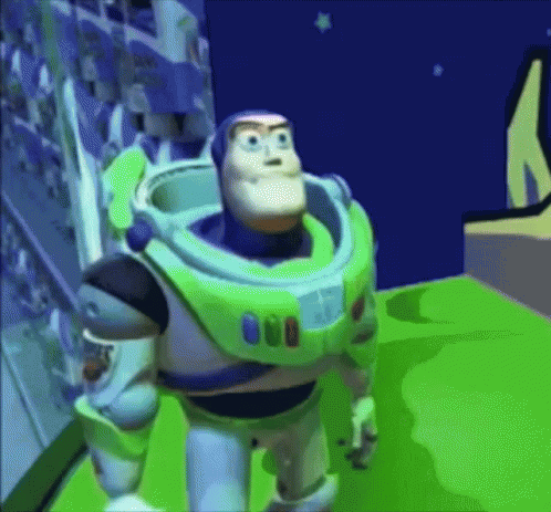 Buzz Lightyear Toy Story GIF