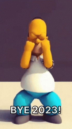 Bye 2023 Hello 2024 GIF