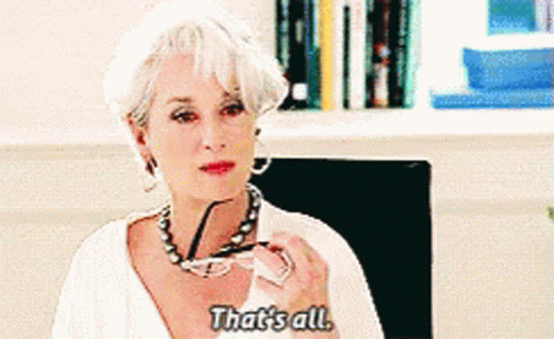 Bye Eyeroll GIF. This 498 x 305 animated GIF is part of our miranda priestly collection. Related themes include bye. Created by MelaninIsSavage. View the…