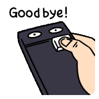 Bye Good Care Sticker