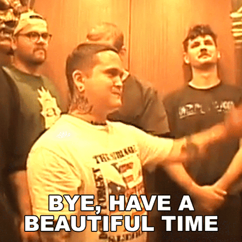 Bye Have A Beautiful Time Stateside GIF