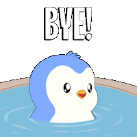 Bye Im Out Sticker