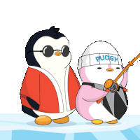 Bye Penguin Sticker