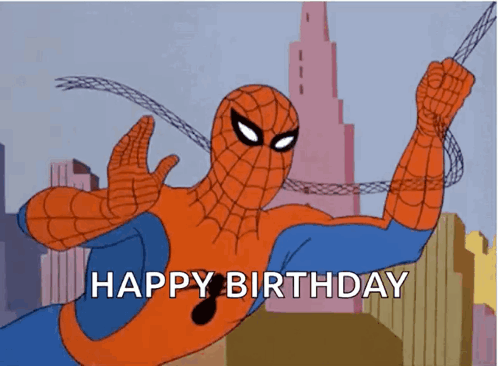 Bye Spiderman GIF. This 498 x 366 animated GIF is part of our happy birthday avengers collection. Related themes include bye, hello, spiderman. Created by…