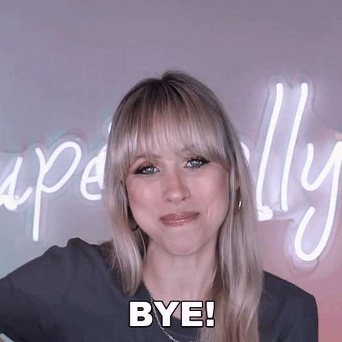 Bye Superholly GIF