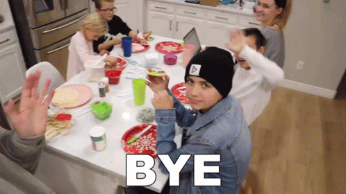 Bye This Is How We Bingham GIF