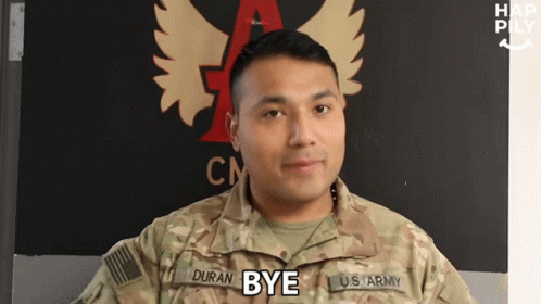 Bye Waving GIF