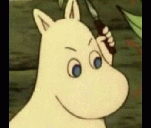 Byuntear Moomin GIF. This 498 x 421 animated GIF is part of our shomba collection. Related themes include funny, meme. Created by byuntear. View the…