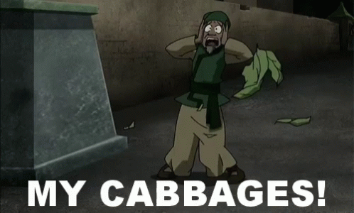 Cabbages The Last Airbender GIF. This 498 x 300 animated GIF is part of our my cabbages collection. Related themes include frustrated. View the original…